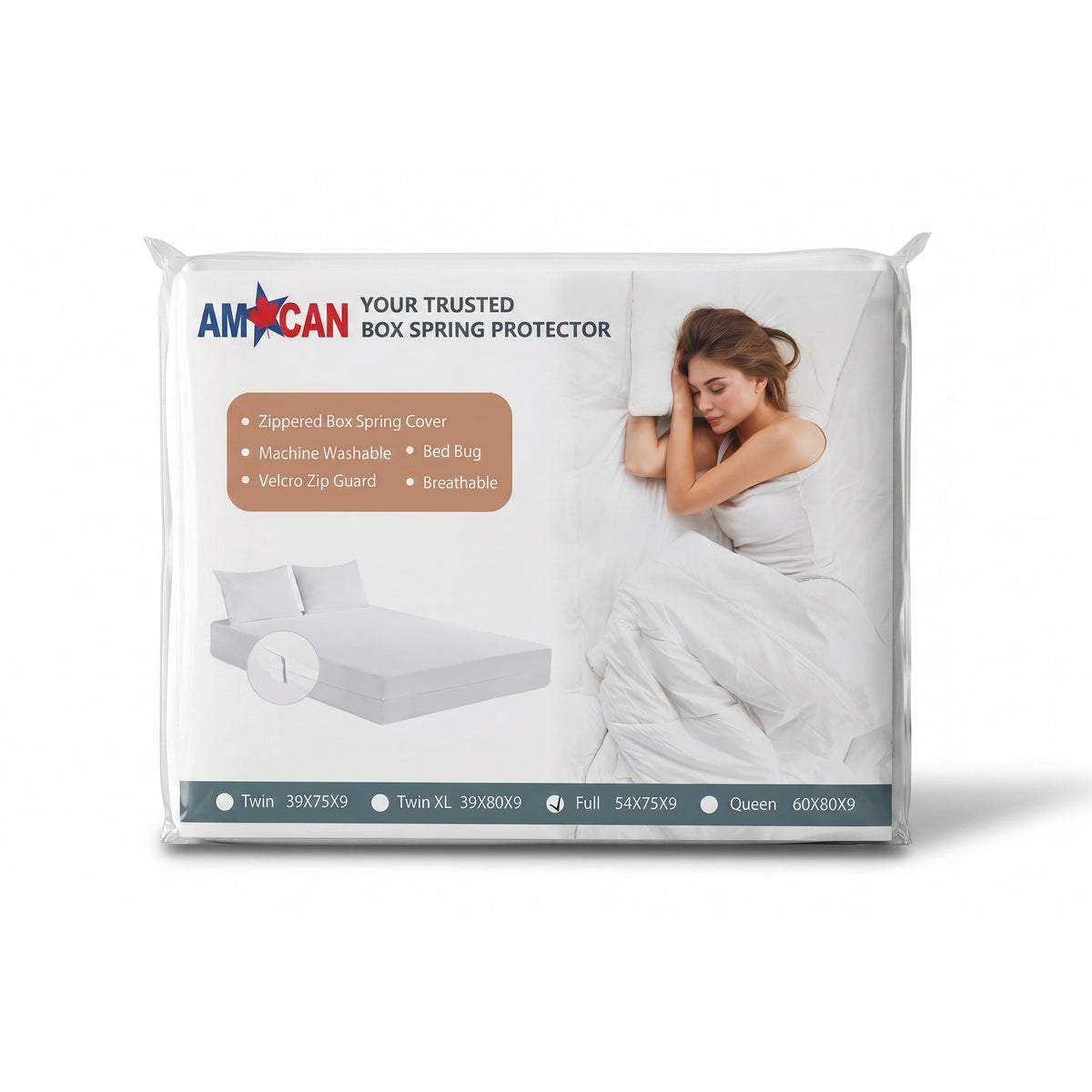 Full Box Spring Cover (54x75)