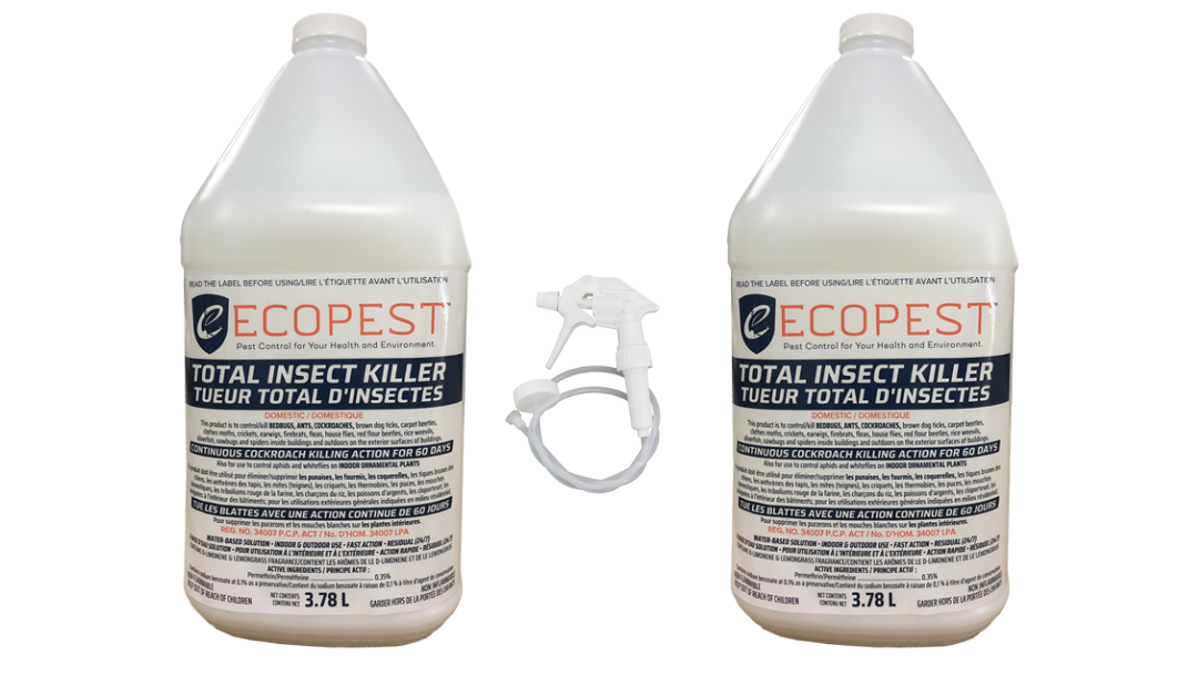 ECOPEST - TOTAL INSECT KILLER -3.78L x 2 Pack -