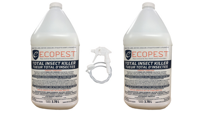 ECOPEST - TOTAL INSECT KILLER -3.78L x 2 Pack -