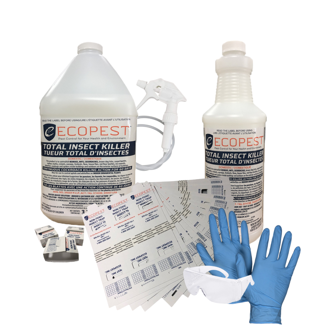 ECOPEST - HOME AND GARDEN TOTAL INSECT CONTROL KIT with FREE virtual consultation