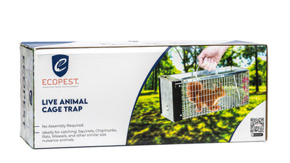 ECOPEST X-Small Professional Style One-Door Animal Trap (piège à animaux à une porte)