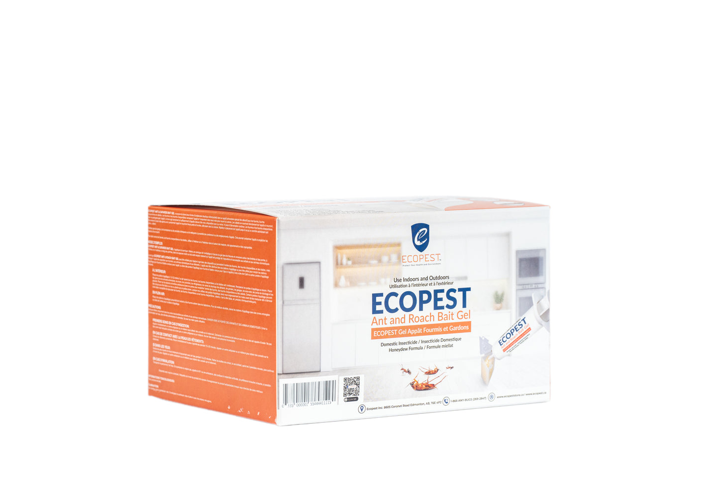 ECOPEST Gel appât pour fourmis et cafards