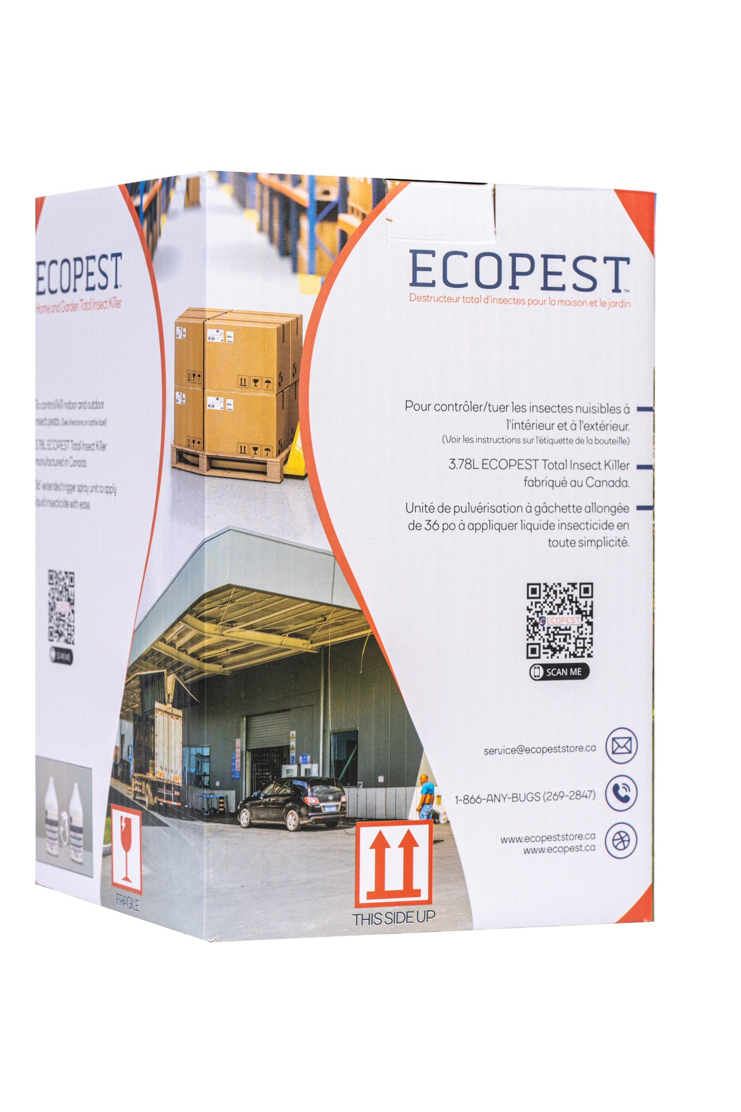 ECOPEST - TOTAL INSECT KILLER -3.78L x 2 Pack -