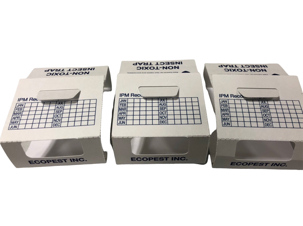 ECOPEST - Insect Trap and Monitor - (36 x Cards = 108 Traps) - A Non-Poisonous Glue Trap That captures and Monitors Insects.…