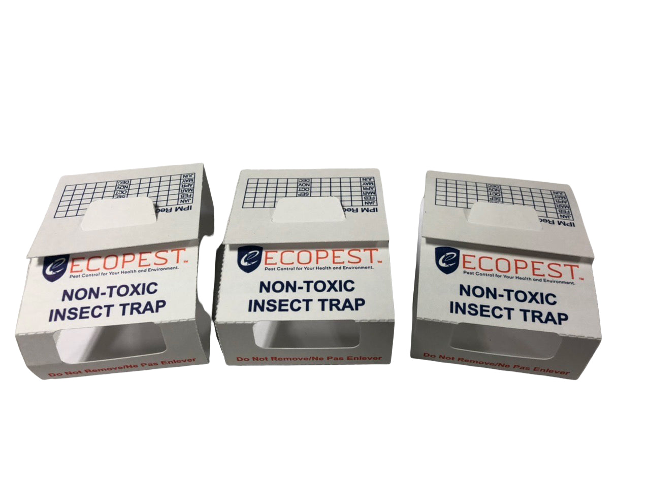 ECOPEST - Insect Trap and Monitor - (36 x Cards = 108 Traps) - A Non-Poisonous Glue Trap That captures and Monitors Insects.…