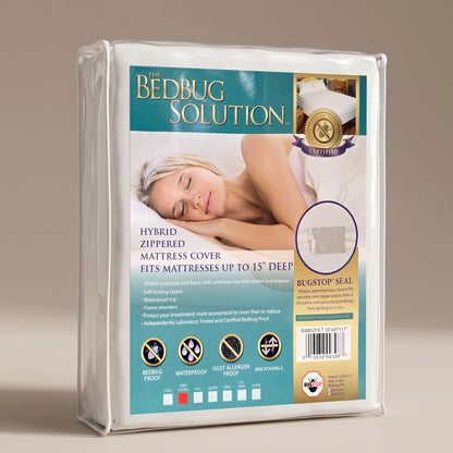 Twin Hybrid Zippered Mattress Covers (39x80)