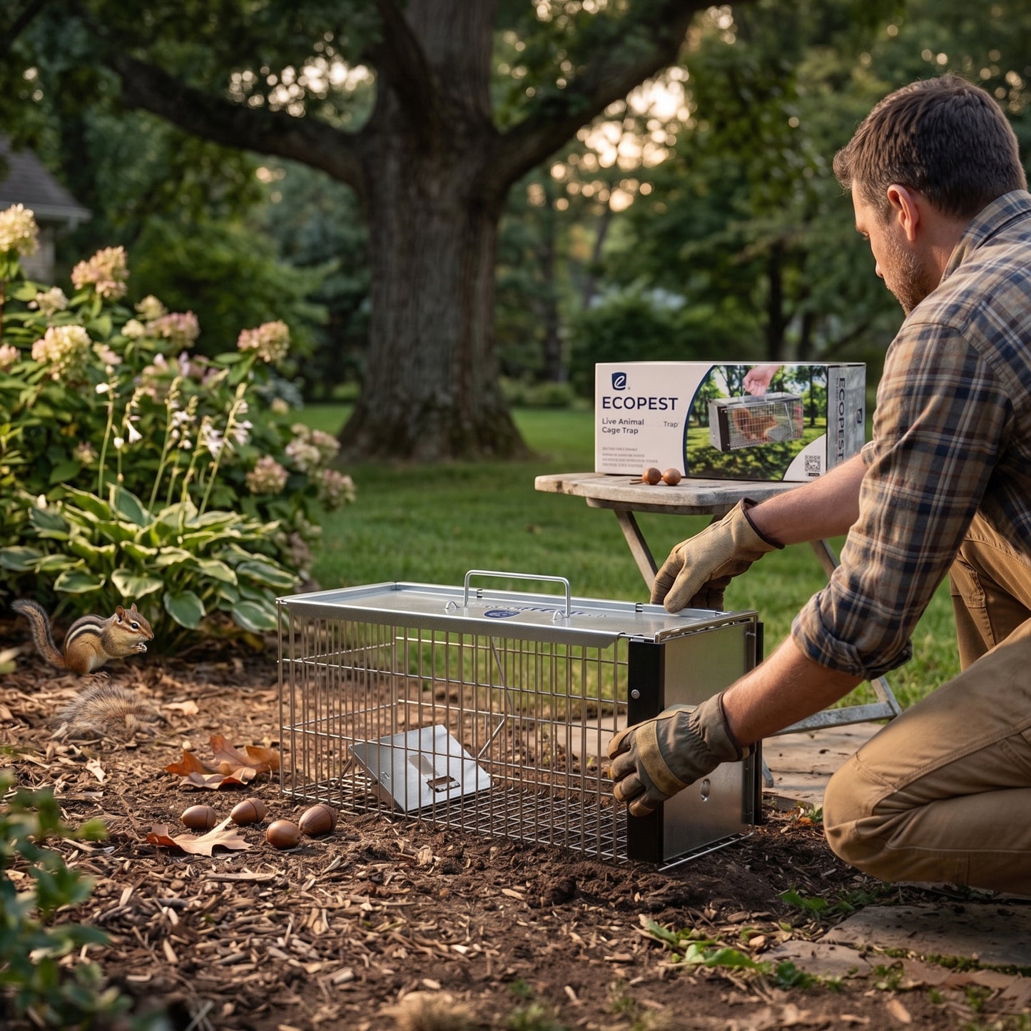 ECOPEST X-Small Professional Style One-Door Animal Trap