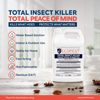 ECOPEST - HOME AND GARDEN TOTAL INSECT CONTROL KIT with FREE virtual consultation