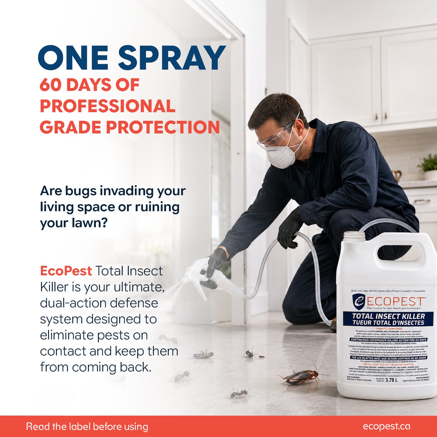 ECOPEST  TOTAL INSECT KILLER -3.78L