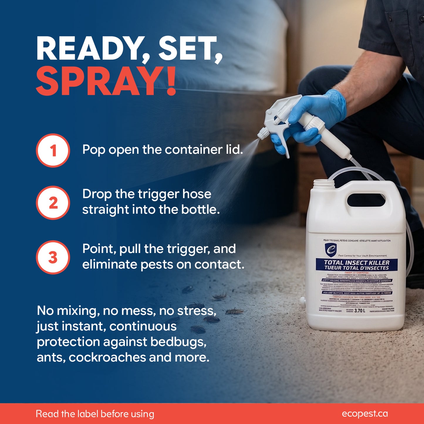 ECOPEST  TOTAL INSECT KILLER -3.78L