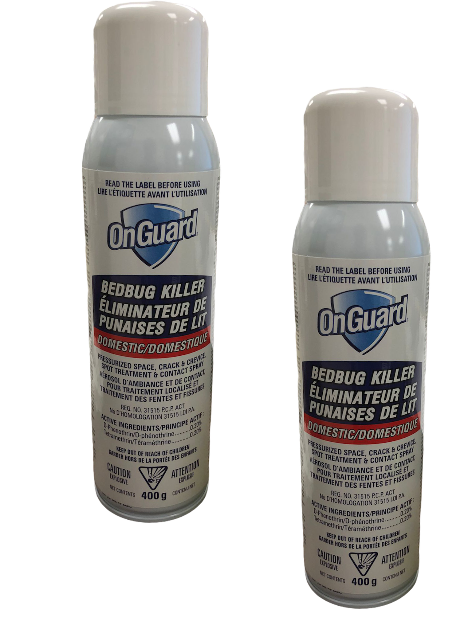 OnGuard Bed Bug Killer Spray 400g - 2 Pack