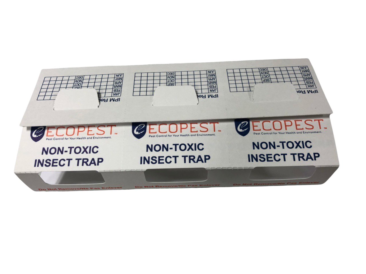 ECOPEST - Insect Trap and Monitor - (36 x Cards = 108 Traps) - A Non-Poisonous Glue Trap That captures and Monitors Insects.…