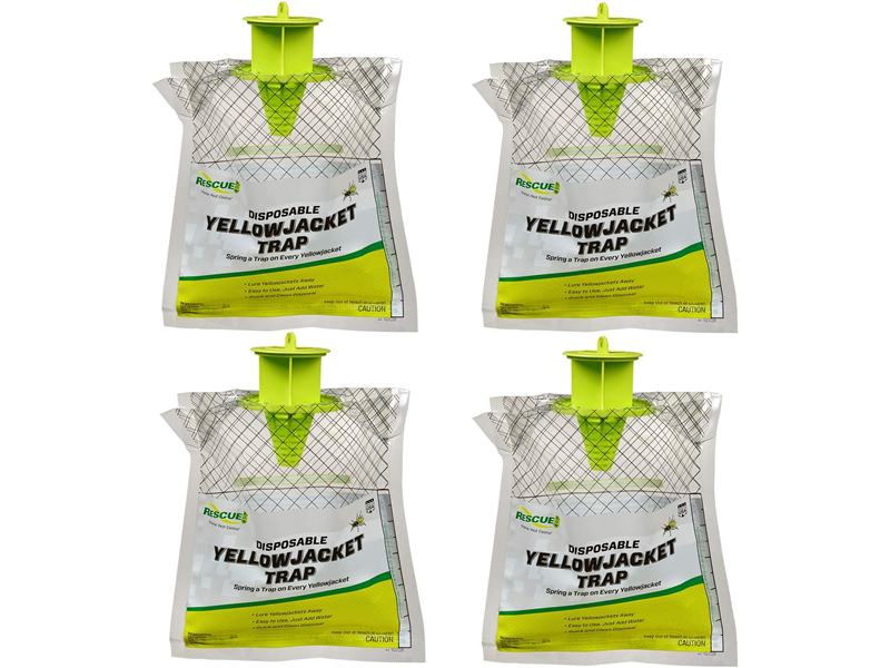 RESCUE! Disposable Yellow Jacket Trap - East Coast - Multi Pack